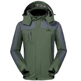 GIVBRO Waterproof Jacket Mens Raincoat Sportswear Outdoor Hooded Softshell Camping Hiking Mountaineer Travel Jackets