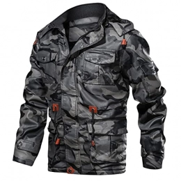 hoodies for mens Men Mountain Jacket, Plus Size Windproof Waterproof Hooded Breathable Outdoor Coats Velvet Warm Ski Jacket with Pockets Winter Sportswear
