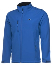 Killer Whale Softshell Fleece Jacket Mens Windproof and Waterproof (Royal Blue, M)