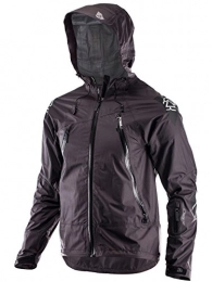 Leatt Clothing Leatt 5017810103 Men's Waterproof Jacket, Black, Size: L (Manufacturer's Size: L)