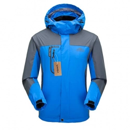 Lixada Clothing Lixada Waterproof Jacket Windproof Raincoat Sportswear Outdoor Hiking Traveling Cycling Sports Hooded Coat for Men