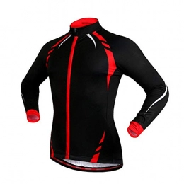 Men's Cycling Sweatshirt Top Full Zipper Windproof Bicycle Mountain Bike Jacket Ladies Men's Waterproof Riding Jacket Super Soft UV Protection Lightweight Jacket Suitable For Outdoor Hiking Breathable