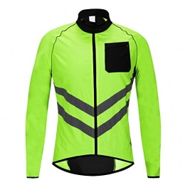 ChengBeautiful Clothing Men's Sweatshirt Tops Men's Cycling Jersey Lightweight Summer Riding Suit Rain Jacket Unisex Adult Windproof Waterproof Breathable Mountain Bike Riding Jacket With Reflective Strip Breathable Running