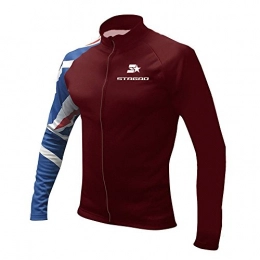 Mengliya Clothing MLY Men's Cycling Long Sleeve Winter Thermal Fleece Jacket Mountain Bike Wear Size 5XL