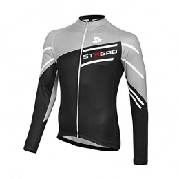 Mengliya Clothing MLY Men's Cycling Long Sleeve Winter Thermal Jacket Mountain Bike Raiding Jersey Size L