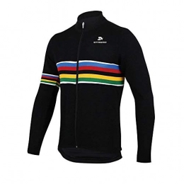 Mengliya Clothing MLY Men's Cycling Long Sleeve Winter Thermal Jacket Mountain Bike Wear Size 5XL