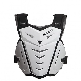 SULAITE Clothing Motorcycle Armor Vest Chest Guard Motocross Jacket Bicycle Chest Protection Outdoor Sports Breathable Protective Chest and Back Protector for Mountain Bike Skateboard Skating Body Guard…