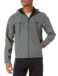 Peak Velocity Clothing Peak Velocity Waterproof Full Zip Rain Jacket, Grey, US S (EU S)