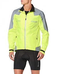 Proviz Clothing Proviz Men's Nightrider Water Proof Cycling Jacket, Yellow, X-Large