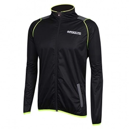 Proviz Clothing Proviz Men's Reflective Pixelite Running Jacket - Black, 2X-Large
