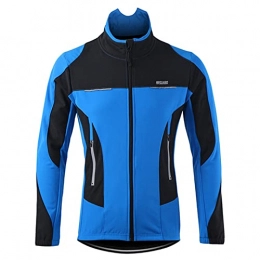 Skrskr Clothing skrskr Men Cycling Jacket Windproof Long Sleeve Bicycle Jersey MTB Mountain Bike Jacket Coat