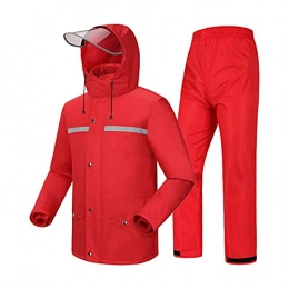 SXFYHXY Clothing SXFYHXY Cycling Rain Jacket Raincoat for Men Women (Rain Gear Jacket & Trouser Suit) Waterproof Breathable for Hiking Travel Outdoor Mens Mountain Bike Clothing