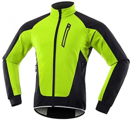 SXFYHXY Clothing SXFYHXY Men Cycling Jackets for Men MTB Mountain Bike Jacket Visible Reflective Fleece Warm Jacket Running Jacket