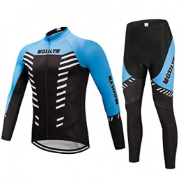 T-JMGP Clothing T-JMGP Windproof Long Sleeve Sports Jacket, Men'S Bicycle Jacket Suit, Bicycle Jacket Long-Sleeved Windproof Mountain Bike Jacket, Bicycle Jacket Warm Fleece-A006_Xl