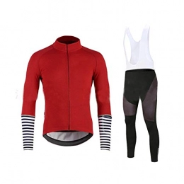 T-JMGP Clothing T-JMGP Windproof Long Sleeve Sports Jacket ，Men'S Cycling Wear, Bicycle Mountain Bike Clothing Jacket, Long-Sleeved Shorts, Dry And Breathable Autumn, Winter And Spring Clothing-Red 1_Xl