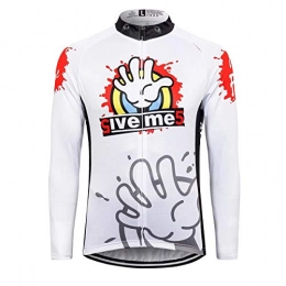 Sports Thriller Rider Clothing Thriller Rider Sports® Mens Give Me Five Outdoor Sports Mountain Bike Winter Thermal Warm Long Sleeve Jacket Medium