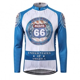 Sports Thriller Rider Clothing Thriller Rider Sports® Mens Route 66 Outdoor Sports Mountain Bike Winter Thermal Warm Long Sleeve Jacket X-Large