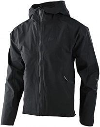 Troy Lee Designs Clothing Troy Lee Designs Mens | All Mountain | Mountain Bike | Descent Jacket (Black, XL)