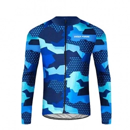 UGLY FROG Clothing UGLY FROG Cycling Jersey For Men, Men's Mountain Biking Jersey, 2019 Bike Shirt Jacket Long Sleeve, Breathable, Comfortable, Quick Dry, MTB Road Cycle Bicycle Top