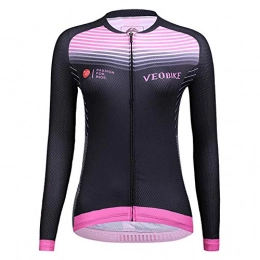 Veobike Clothing VEOBIKE Spring And Summer Cycling Wear Women's Long Sleeve Jacket Mountain Bike Cycling Wear Road Car Clothing