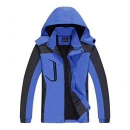 xiaomin Clothing xiaomin Waterproof Jackets for Men Women, Thicken Lightweight Ski Snow Winter Windproof Rain Jacket, Men's Raincoat Warm Winter Hooded Mountain Hiking Cycling Clothing