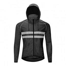 XuuSHA Clothing XuuSHA Safety clothing high visibility Mountain Bike Windbreaker, Reflective Cycling Jacket protective safety workwear (Color : BL225-B, Size : L)