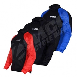 Zimco Cycle wear Clothing Zimco Winter Cycling Thermal Jacket Fleece Long Sleeve Mountain Bike Jersey 1157 - Blue - Small
