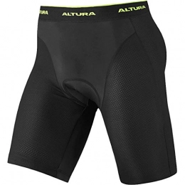 Altura Clothing Altura Progel Liner II Short - Black, Large / 2 Padding Padded Pad Underwear Under Wear Lining Pant Gel Chamois Bicycle Cycling Cycle Biking Bike Riding Ride Clothing Clothes Lower Body Waist Man
