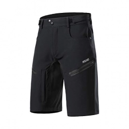 ARSUXEO Clothing ARSUXEO Men's Cycling Shorts Loose Fit Bike Bottom with Moisture-wicking Waistband 2006 black M
