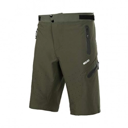 ARSUXEO Clothing ARSUXEO MTB Cycling Shorts Breathable Outdoor Sports Bottom with padded for Man 1703A Green XL