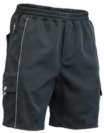 BERKNER Clothing Berkner Men's Mountain Bike Shorts Bicycle Shorts with Seat Padding * Silver bion forte material * - Black - XXX-Large
