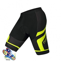 Brandless Cycling Shorts Men 19D Anti Slip Padded Gel Bike Mtb Shorts Mountain Bicycle Classic Shockproof Short Pants (Color : Shorts1, Size : 4XL)
