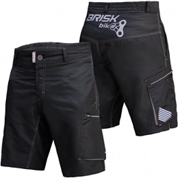 Brisk Bike Mountain Bike Short Brisk Bike MTB Shorts Model 5 Padded MTB Shorts