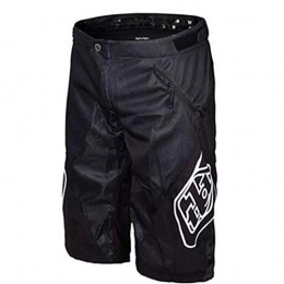 CHANGAN Mens Mountain Bike Biking Shorts, Bicycle MTB Shorts, Loose Fit Cycling Baggy Lightweight Pants with Zip Pockets Black-M