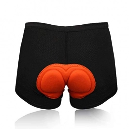 SwampLand Clothing Cycling Shorts Men 3D Gel Padded Bicycle Underwears Bike Short Pants Breathable MTB Undershorts Orange L