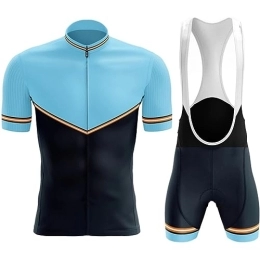 PRIOKNIKO Mountain Bike Short Cycling Shorts Mens Cycling Jersey Sets Men'S Cycling Clothing Summer Short Sleeve Mtb, Bicycle Suit-8, M