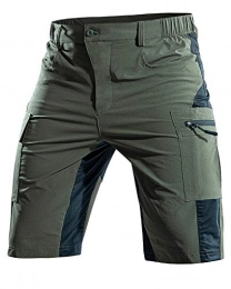 Cycorld Mountain Bike Short Cycorld Men's MTB Shorts Baggy Mountain-Bike-Shorts for Men (New Green, 3XL)