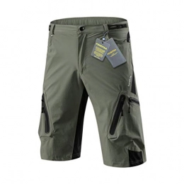 foveitaa Clothing foveitaa Mes's MTB ShortsLoose Fit Shorts for climbing Green XL