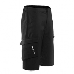 Hihey men bike pants mountain bike pants bike pants men short, outdoor sport men bike pants MTB bike shorts (black/l)