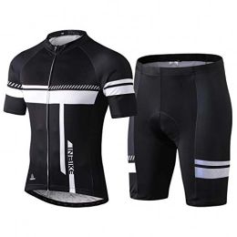 INBIKE Mountain Bike Short INBIKE Cycling Jerseys for Men Shorts Cycle Short Mens Bike Mountain Clothing Shorts Biking Gel Padded T Shirt Suits (XL)