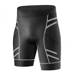 INBIKE Clothing INBIKE Cycling Shorts Men Padded Bike Cycle Clothing Mountain Road MTB Mens Underwear Womens Gel Bicycle Sports Jersey Riding compression Black M