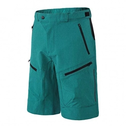 INBIKE Clothing INBIKE Mountain Bike Shorts, MTB Bike Biking Shorts with Zip Pockets Green X-Large