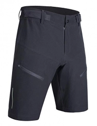 KINKINKONKON Clothing KINKINKONKON Men's Cycling Shorts MTB Bike Outdoor Shorts Water Ressistant Pockets - black - XX-Large