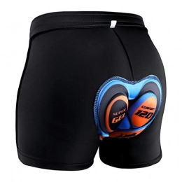 Kuyou 4D Padded Bike Shorts Men Women, Breathable Bicycle Cycling Shorts Underwear, Anti-Slip Elastic Quick Dry MTB Gel Riding Shorts Underpants Sweat Resistant Lightweight