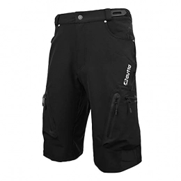 LHHMZ Cycling Shorts Mens Breathable Bike Shorts Quick Dry Outdoor MTB Shorts Road Cycling Shorts for Men Loose Fit Shorts Black