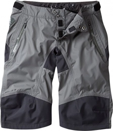 Madison Mountain Bike Short Madison DTE Ladies Shorts - Grey, Size 10 / Water Rain Cold Wet Stay Dry Spray Weather Repellent Resistant Windproof Pant Capri Over Legging Commute Mountain Road Bike Leg Wear