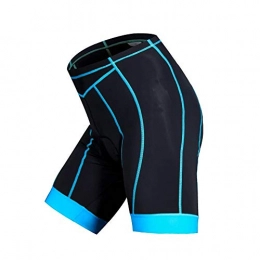 Lorenory Clothing Men and Women MTB Mountain Bike Shorts and Cycling Shorts 3D Padded Gel (Color : Black, Size : L)