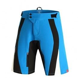 SAENSHING Clothing SAENSHING Men's Loose-Fit Waterproof Cycling Shorts Breathable Baggy MTB Shorts Quick Dry (L, BLUE)