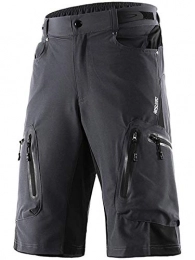 sigando Clothing sigando MTB Men's Shorts, Quick-Drying Outdoor Sports Mountain Bike Cycling Shorts - Grey - XL