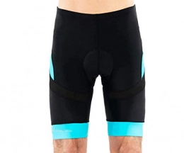 SILIK Clothing SILIK Mens Cycling Bike Shorts with Breathable Padded Compression Anti-Slip Bicycle Underwear Blue L